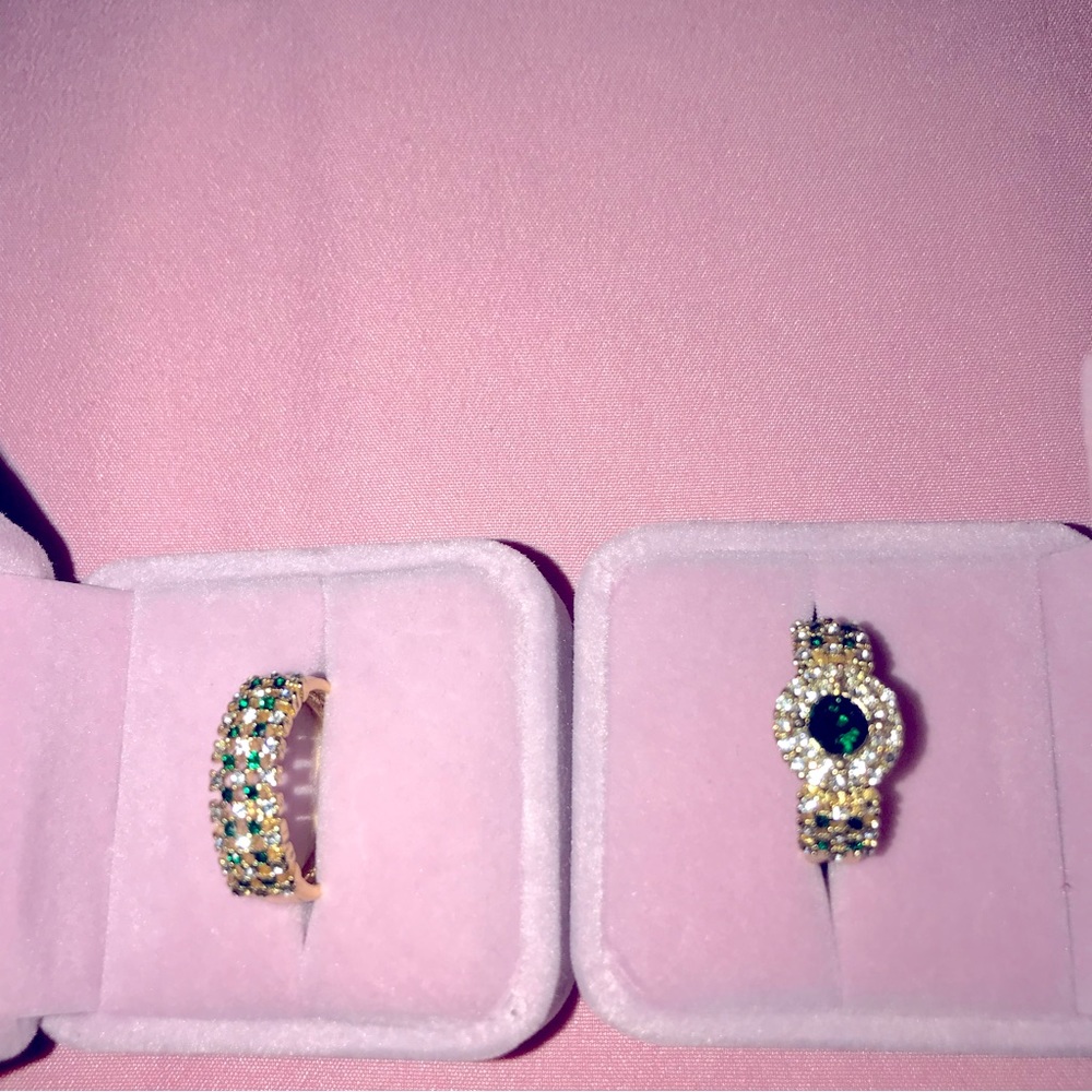 🌷Unisex 2 Piece Engagement Set Size 10